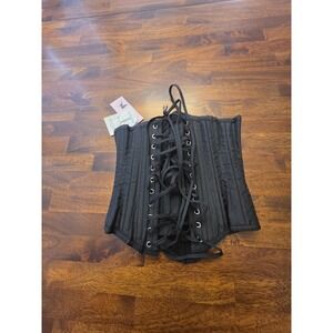 Playgirl Corset Tightlacing Underbust 20 New With Tag goth punk rave    Sku 90